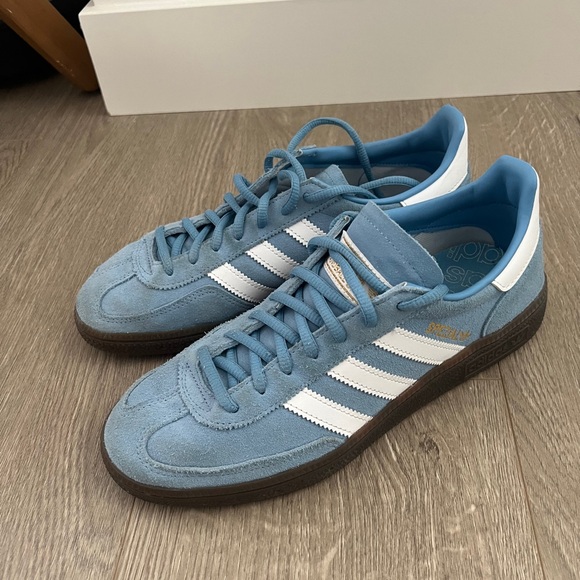 Adidas Samba Spezial Women’s Blue Suede Sneakers - Picture 3 of 5